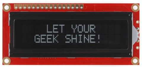 Basic 16x2 Character LCD - White on Black 5V