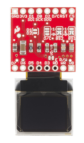 SparkFun Micro OLED Breakout